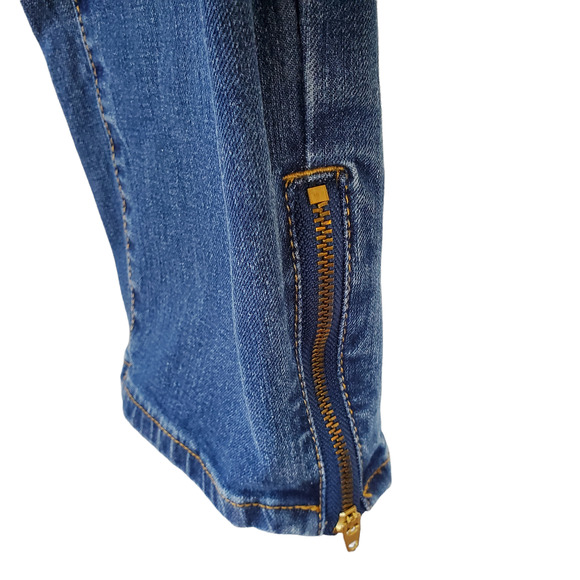 G.I.L.I. " As Is" Size 16 Ankle Zip Jeans - Picture 4 of 8